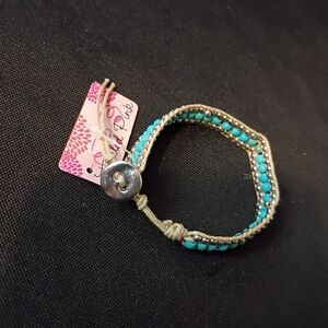 Turquoise Beaded Bracelet